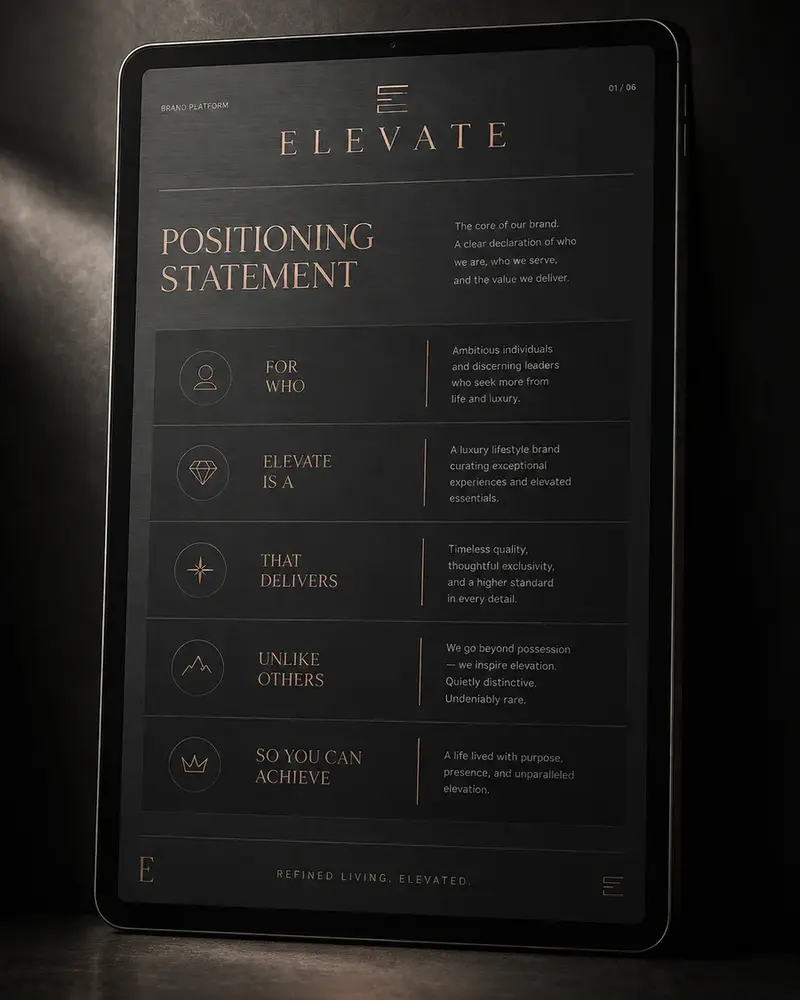 Brand Strategy & Positioning