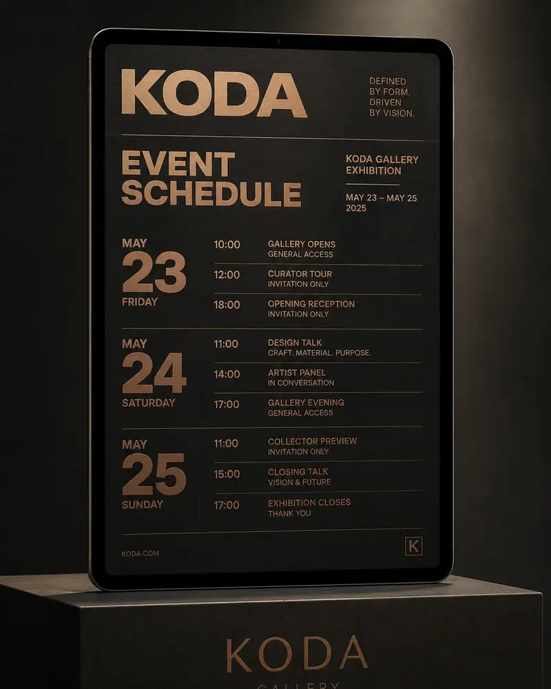 Event & Exhibition Graphics