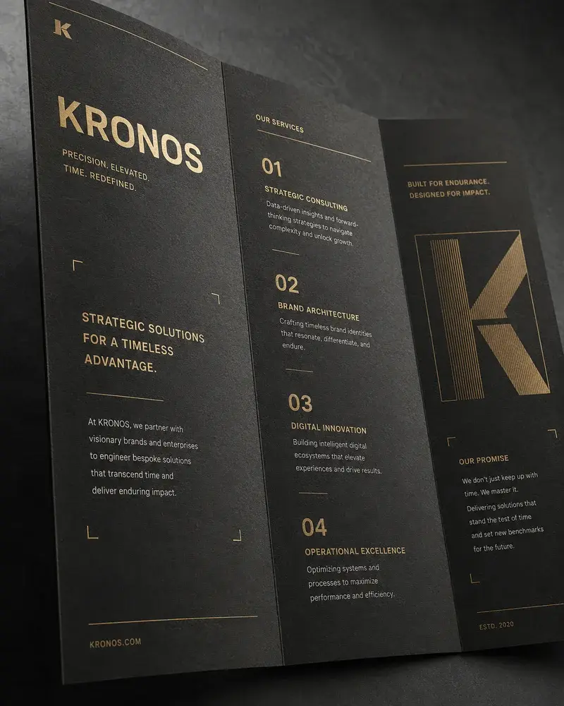 Premium Brochures & Catalogues