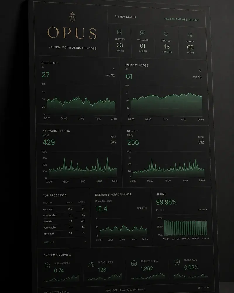 Dashboard & SaaS UI