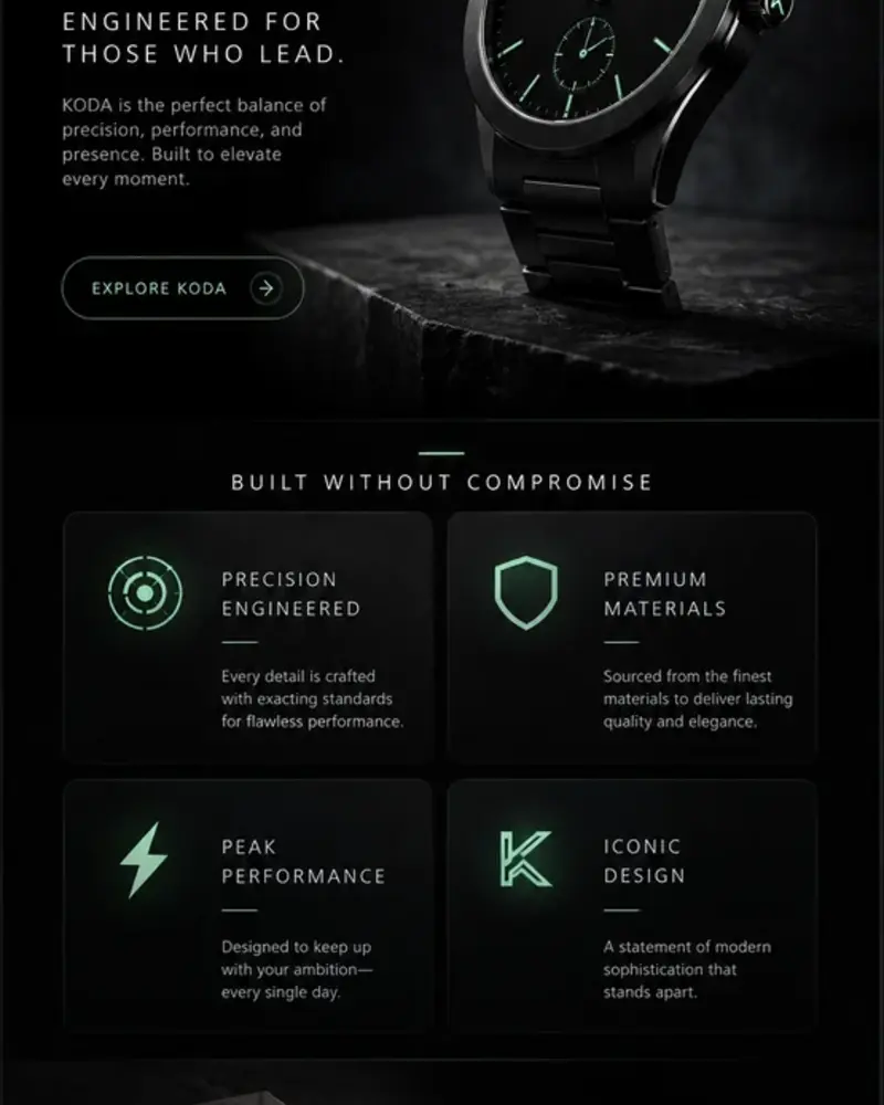 Landing Page Design