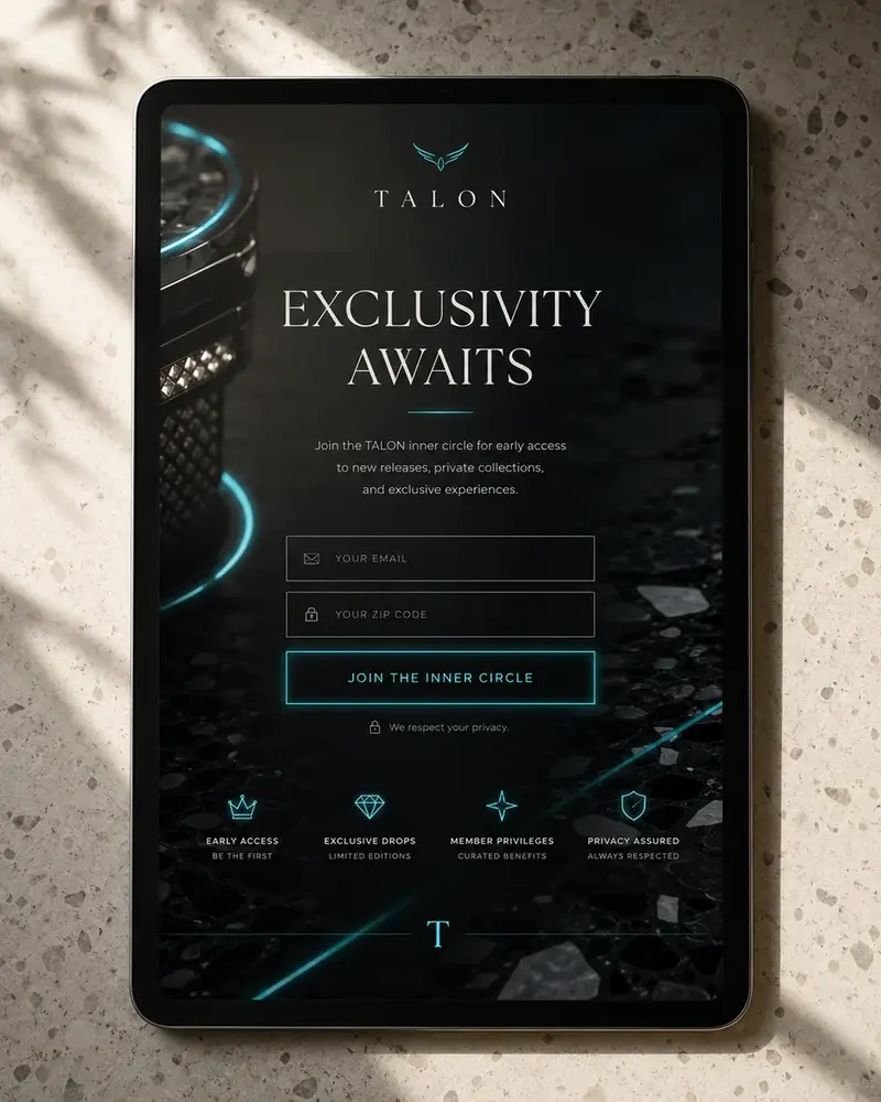 Landing Page Design