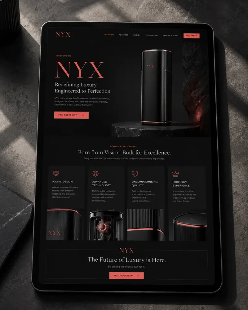 Landing Page Design