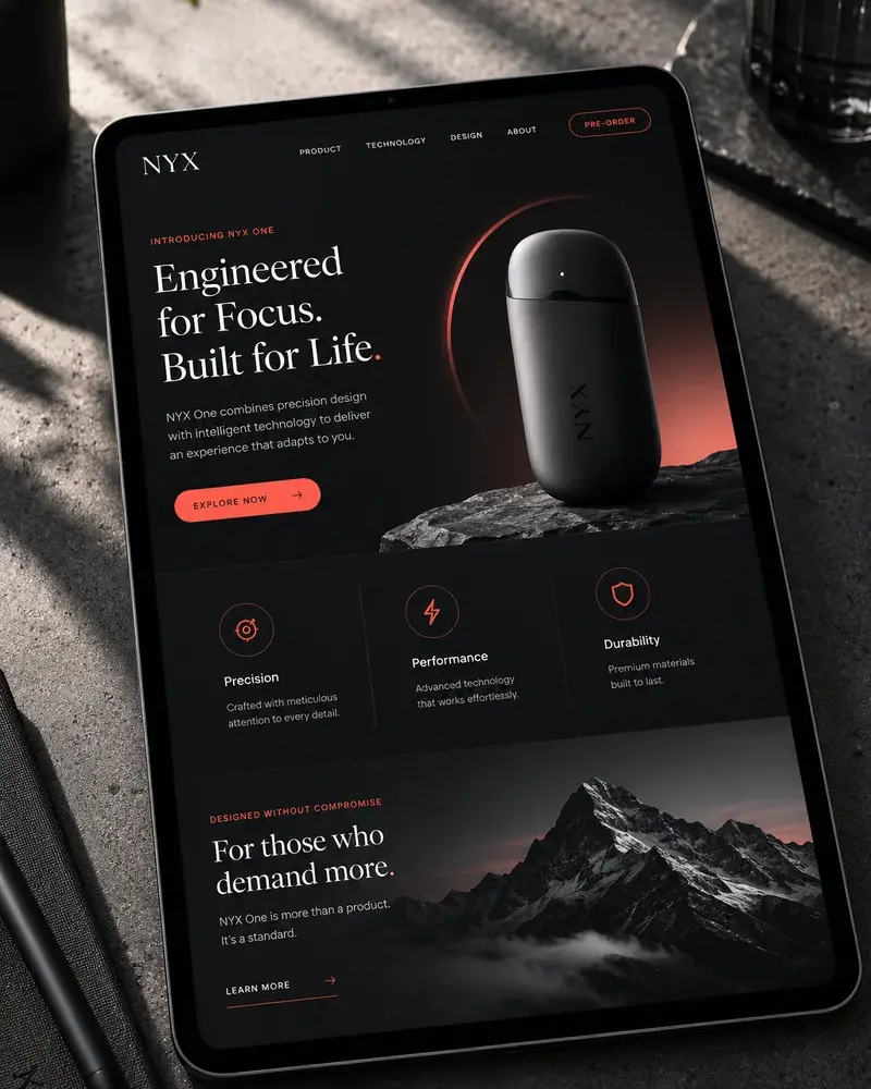 Landing Page Design