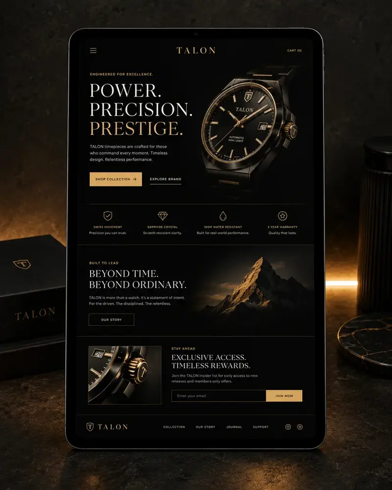 Landing Page Design