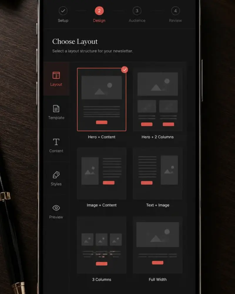 Email & CRM Design Systems