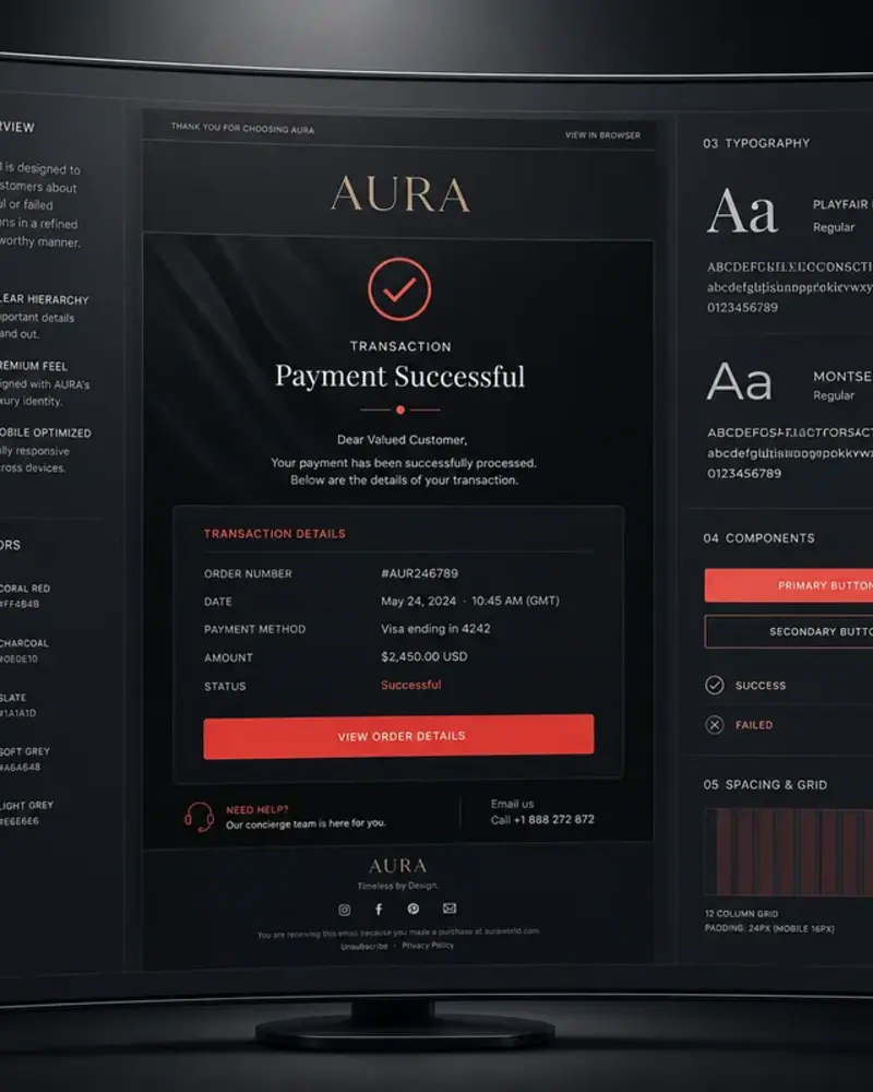 Email & CRM Design Systems
