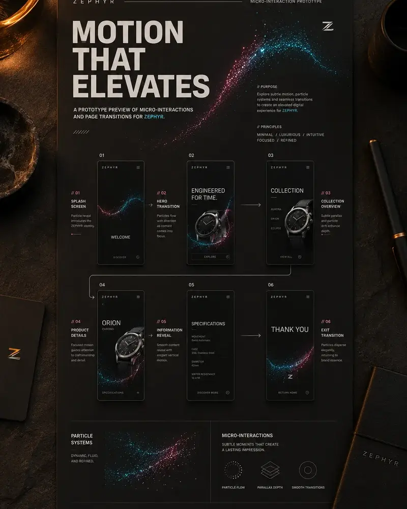 UI/UX Interaction Motion