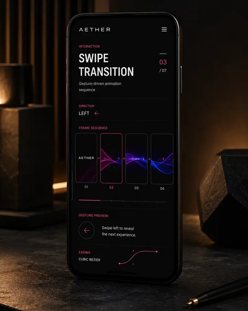 UI/UX Interaction Motion