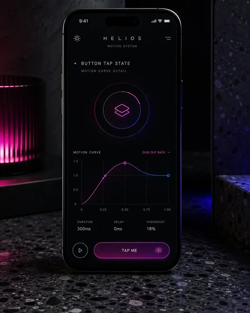 UI/UX Interaction Motion