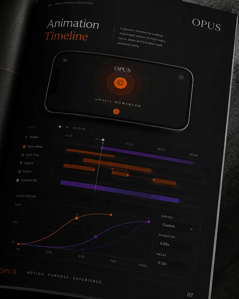 UI/UX Interaction Motion
