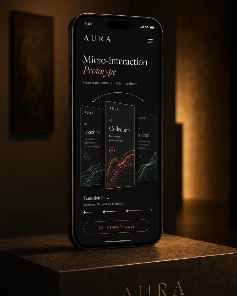 UI/UX Interaction Motion