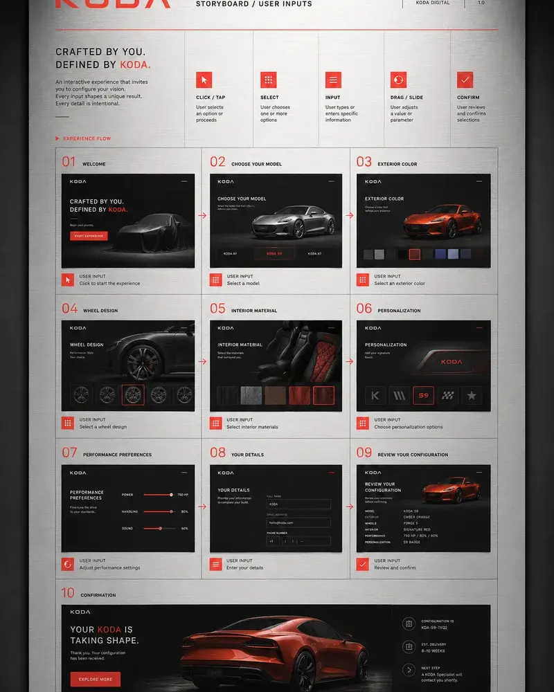 Interactive Web Experiences